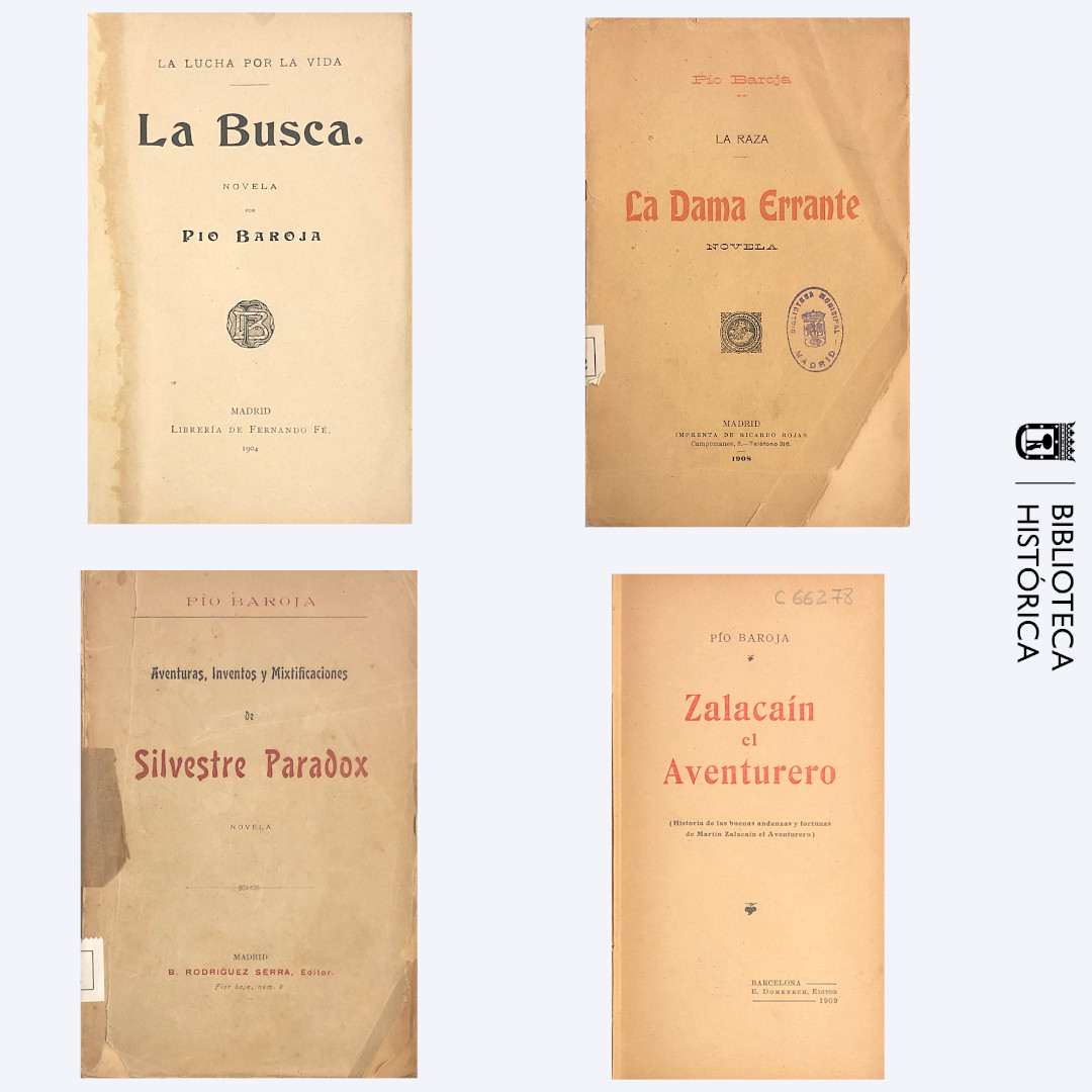 Pío Baroja - Primeras ediciones